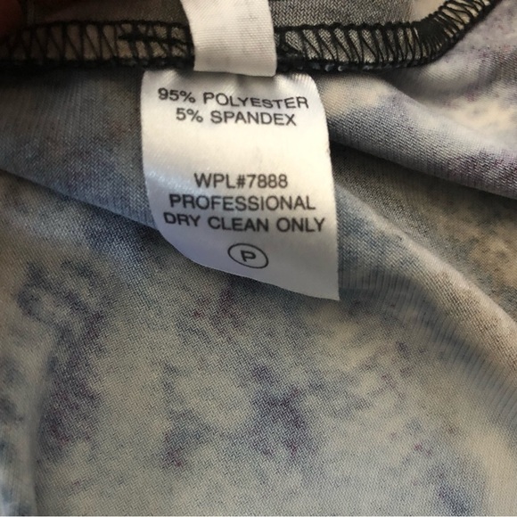 M60 Miss Sixty V Neck Faux Wrap Bodycon Dress Size 4 - Picture 13 of 14